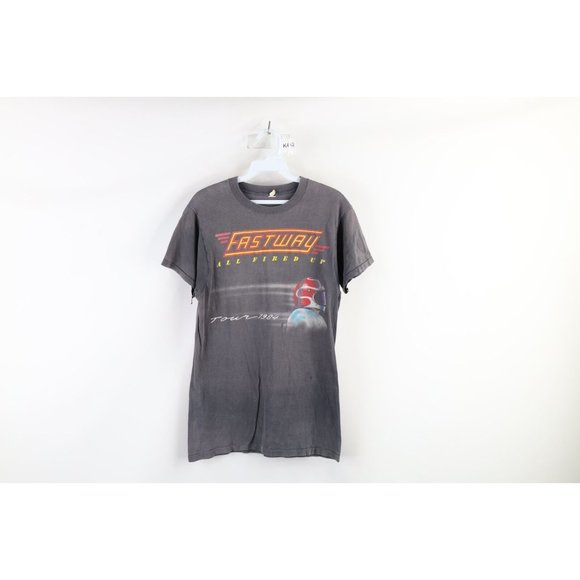 Vintage 90'S Stedman Bullet Boys On Tour '88-'89 Tour Band T-Shirt, Made in USA, Men's Size XL cotton black type Vintage Second Hand